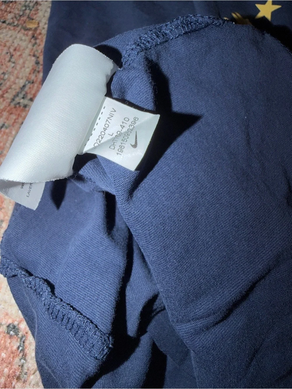 Nike navy crew
